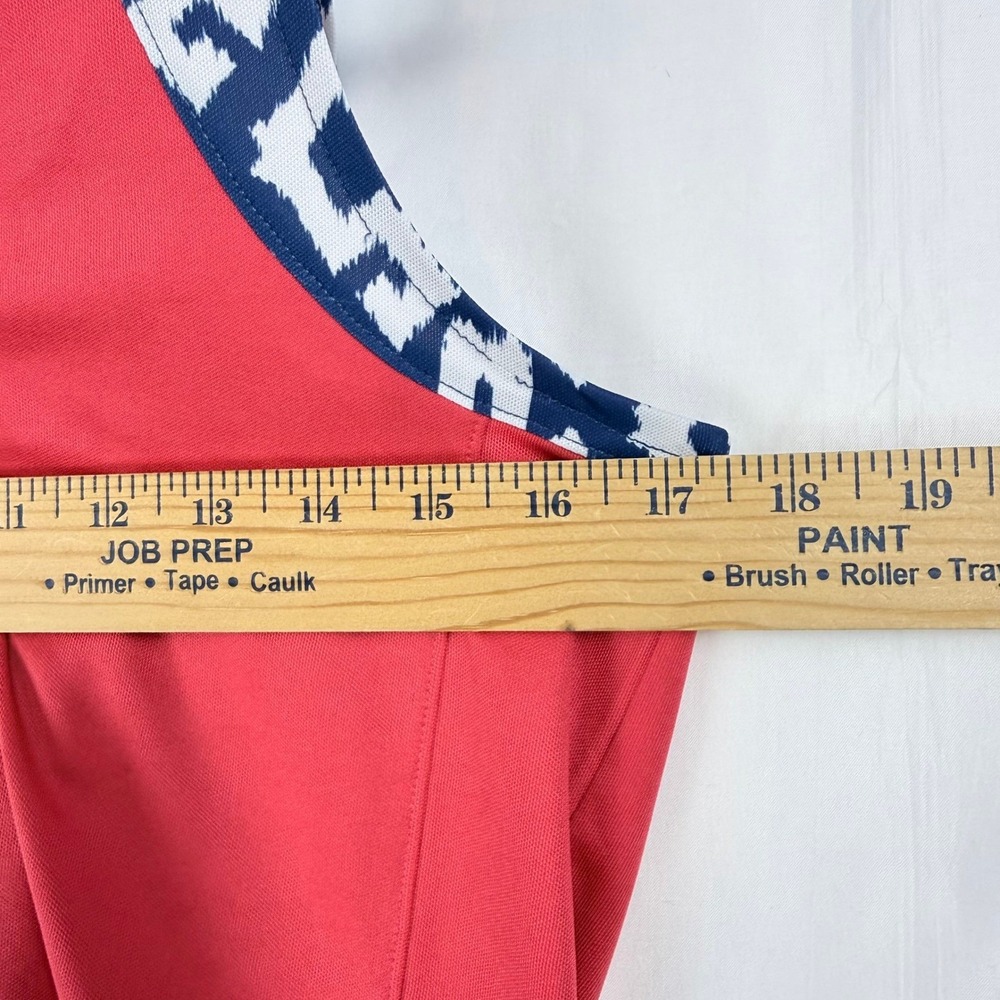 Bermuda Sands Womens‎ Red Sleeveless Golf Polo Shirt Crescent Oaks Medium - Picture 7 of 8
